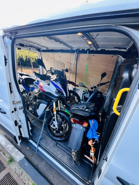 Эвакуация мототехники