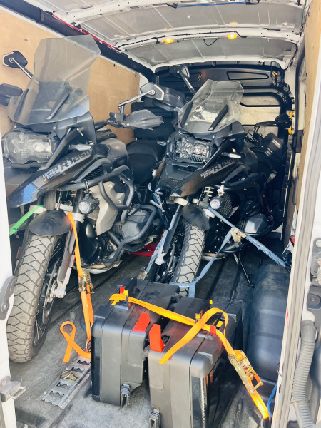 Эвакуация мототехники