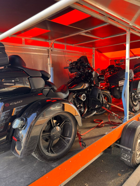 безопасная погрузка техники